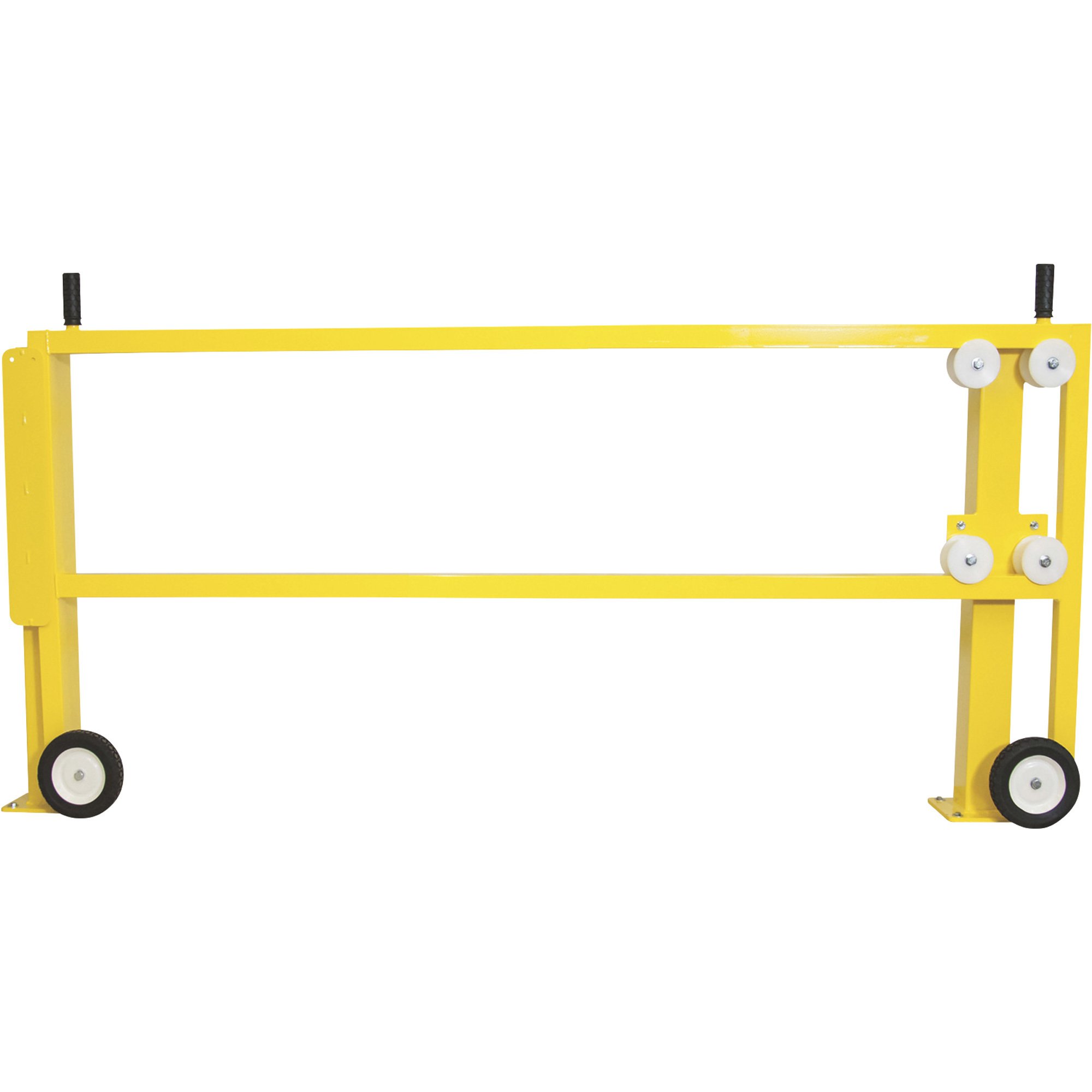 Safety Rail Company Dock Roller Gate — Yellow